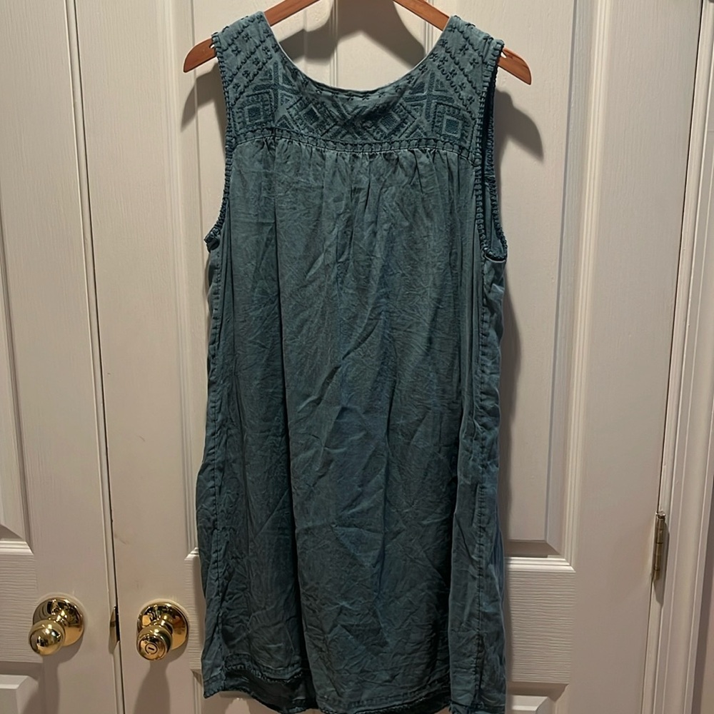 Blue dress